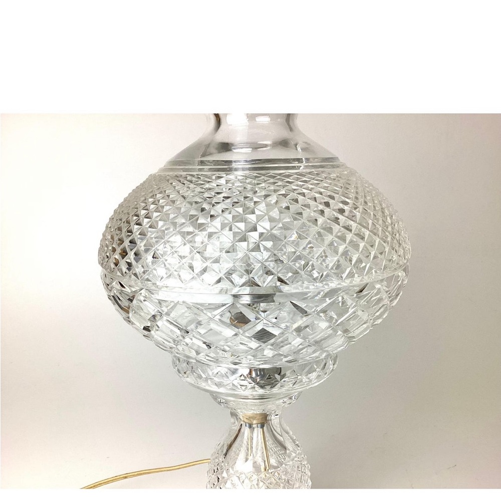Waterford crystal lamp. - Picture 2 of 5